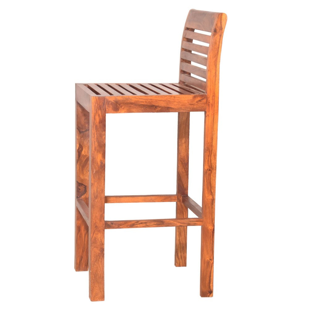 Adelina Wooden Benton Bar Chair