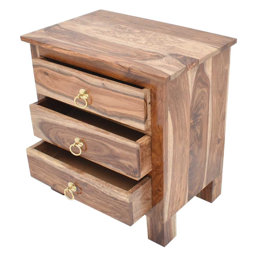 Emmy Wooden Willock Bedside Table