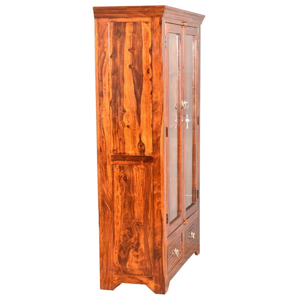 Scarlet Sheesham wooden Regio Bookshelf