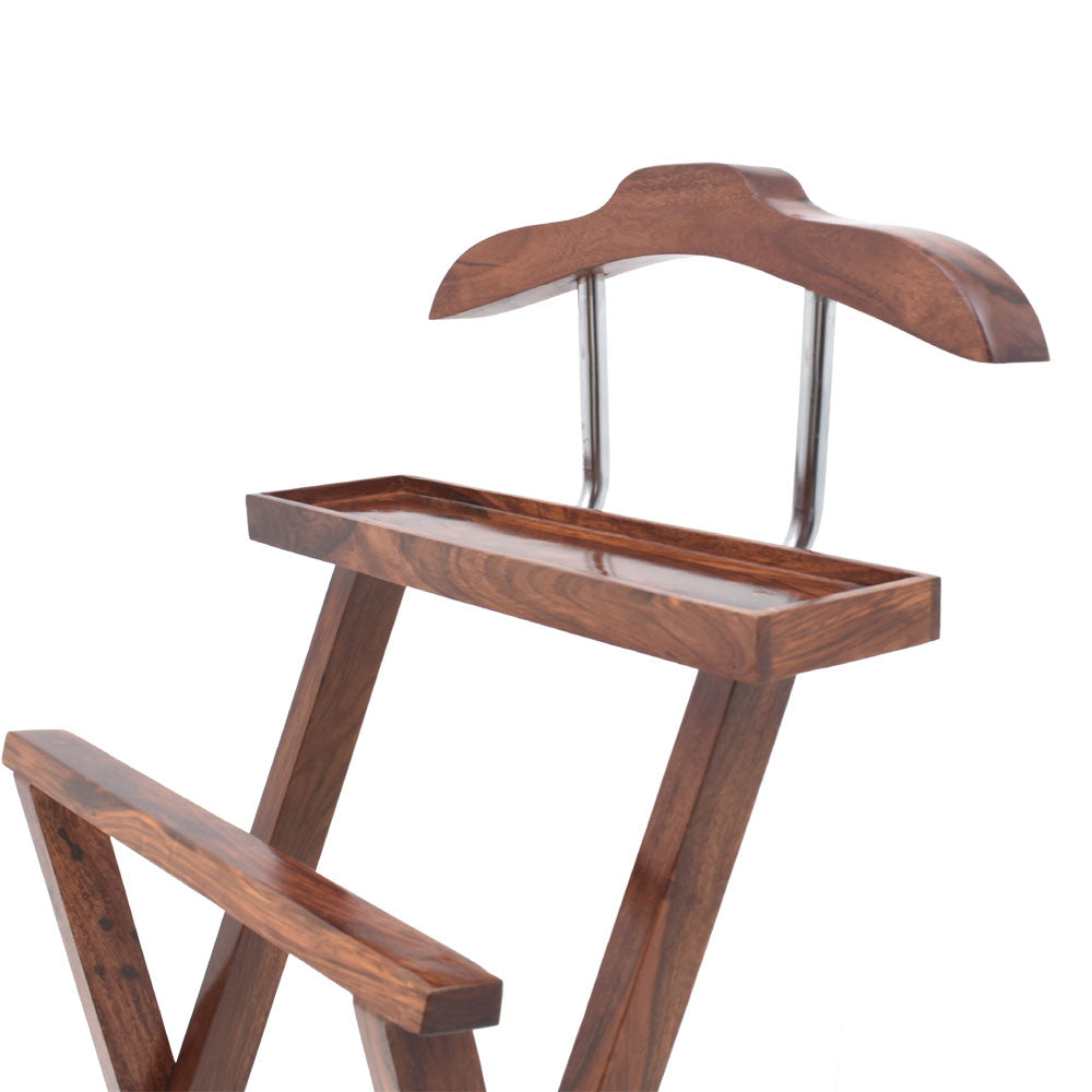 Faith Wood Cap Stand and Coat Hanger