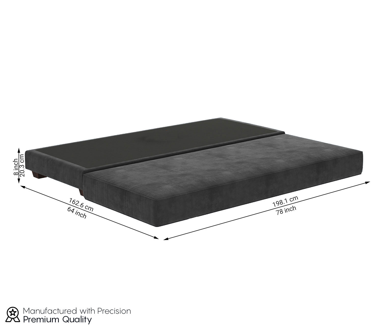 Braxton Fabric Sofa Cum Bed