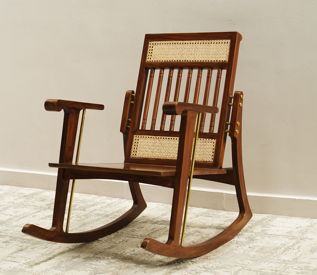 Dawson Sheesham Wood Rocking Chair