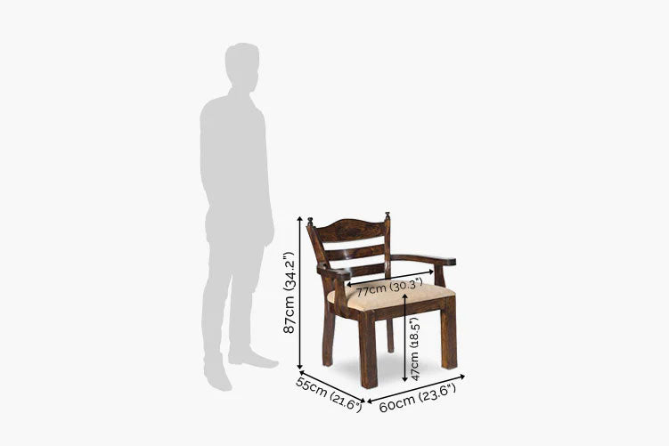 Hudson Wood Easy Chair