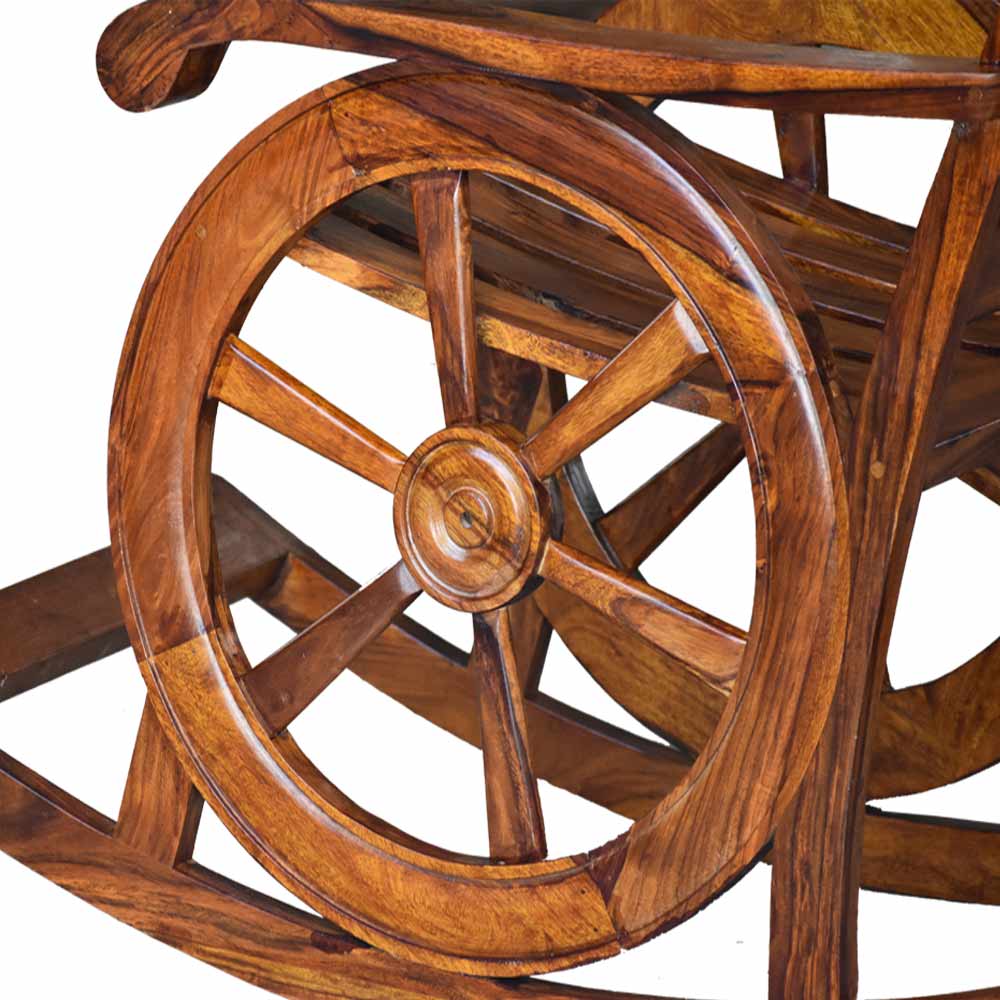 Adelynn Wooden Harold Roking Chair