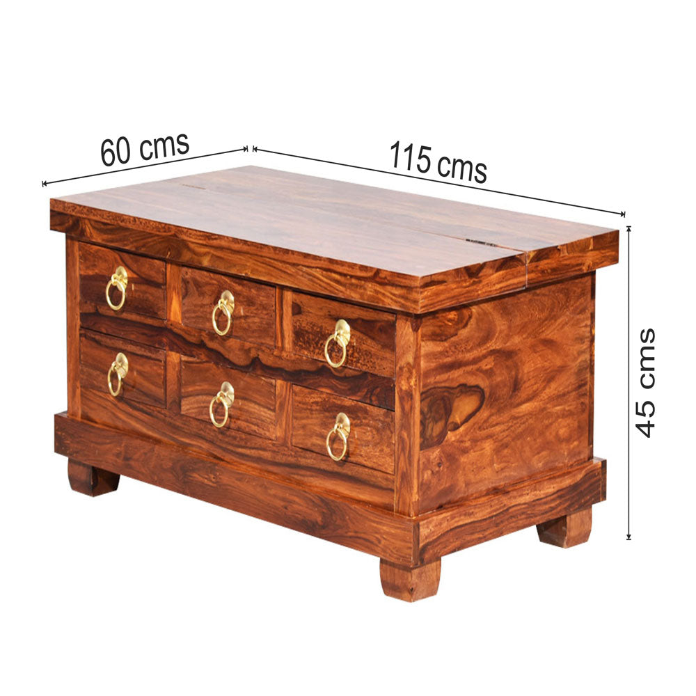 Angela Wood Darbus Six Drower Box Gall