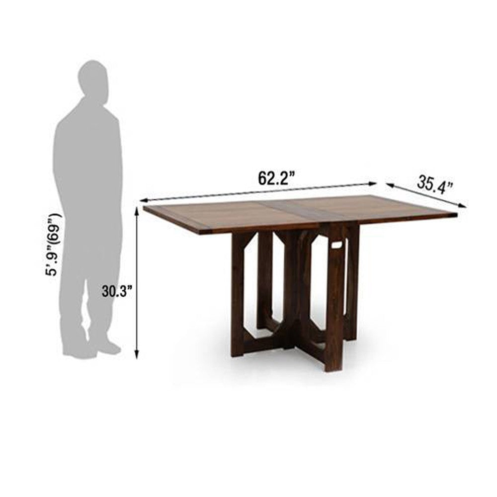 Cassidy Foldding 6 Seater Dining Table and Chair