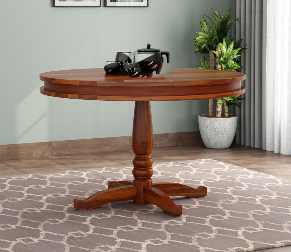Ace 4 Seater Round Dining Table