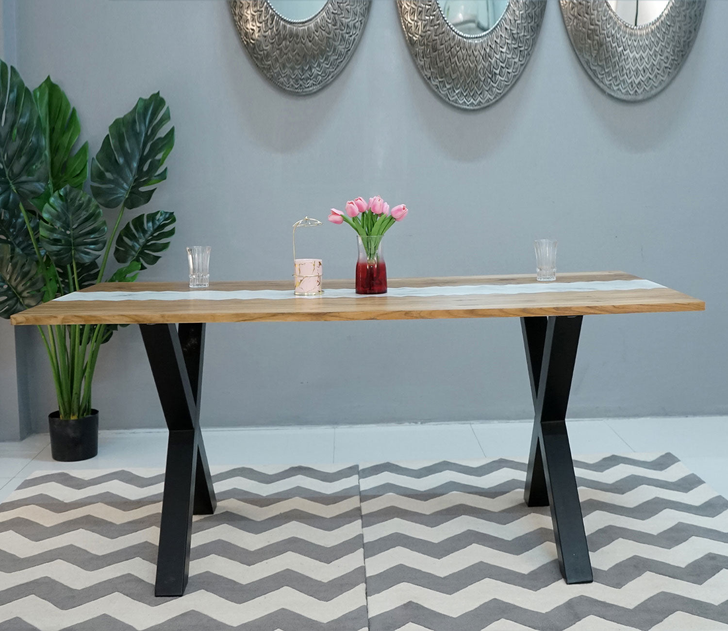 Firefly 6 Seater Dining Table Set