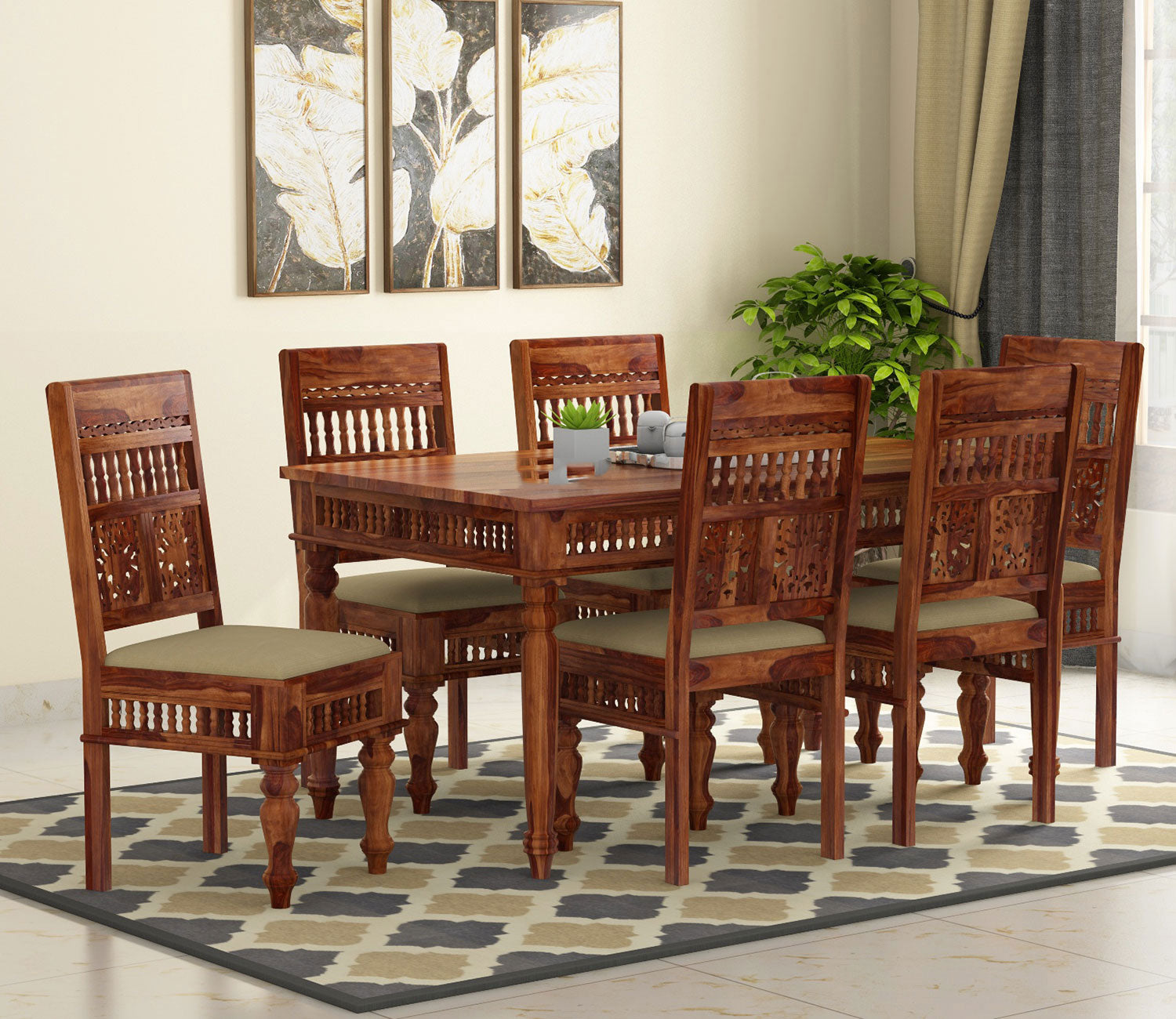 Ducky 6 Seater Dining Table Set