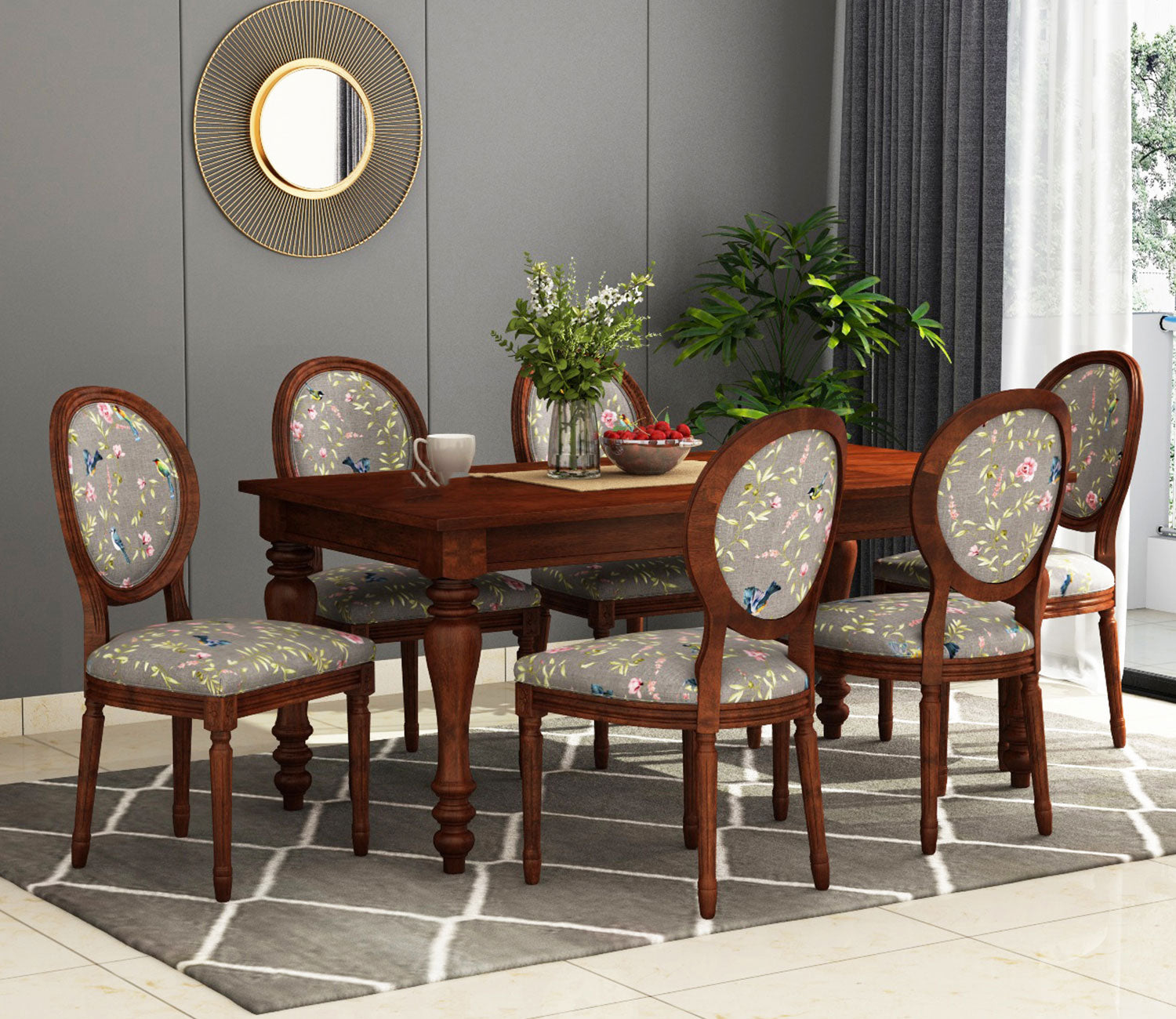 Birdie 6 Seater Dining Set