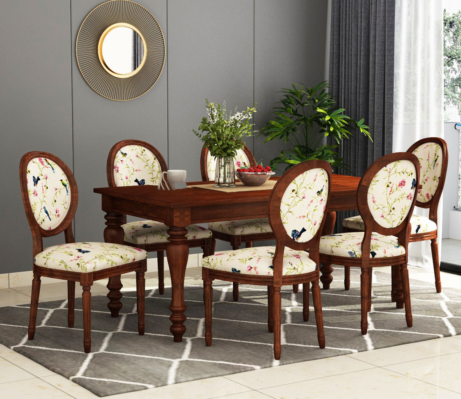 Birdie 6 Seater Dining Set