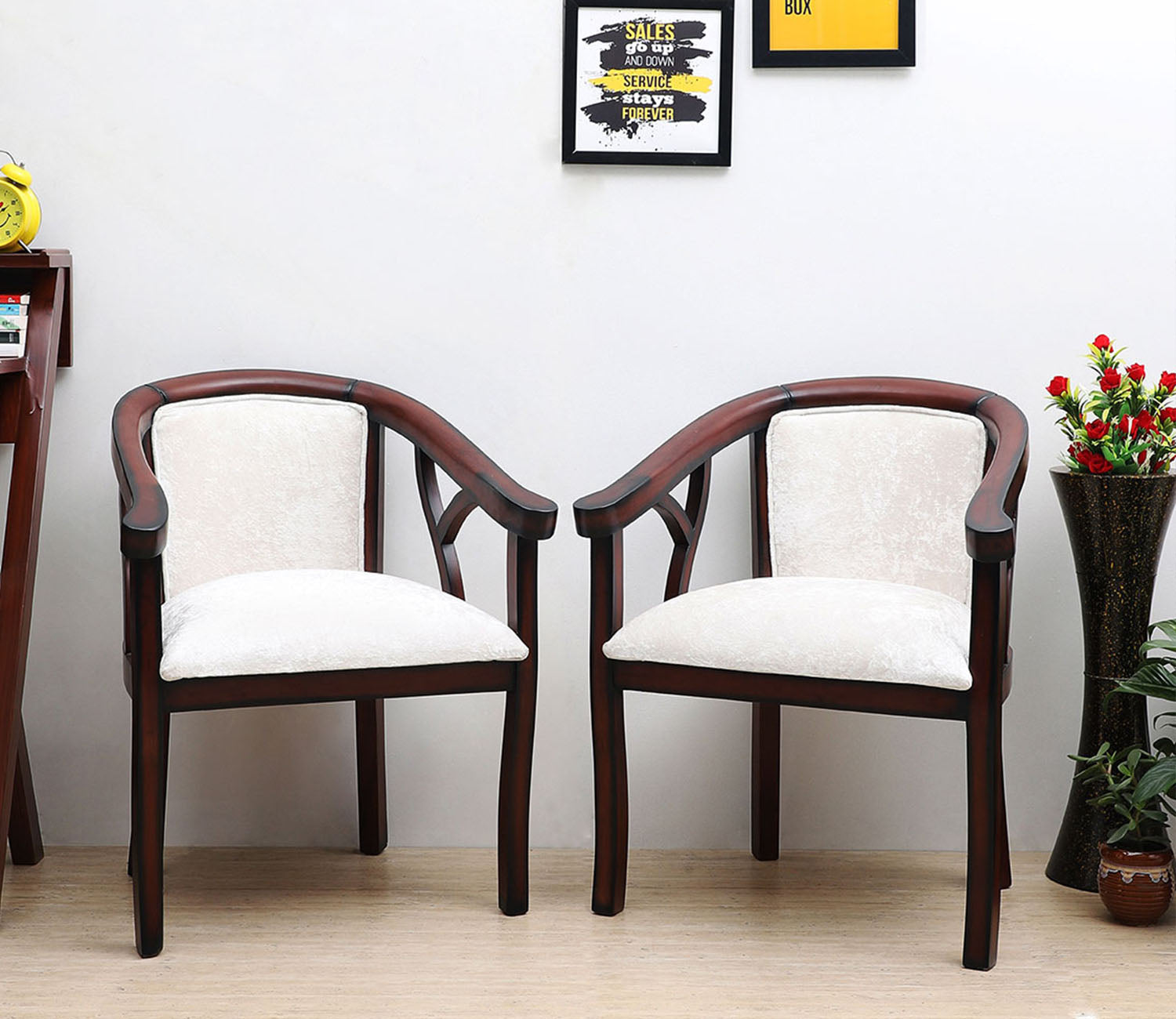 Comfy Solid Wooden Chairs