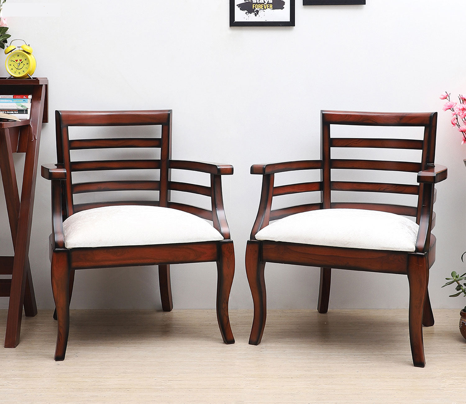 Eliza Wooden Arm Chairs