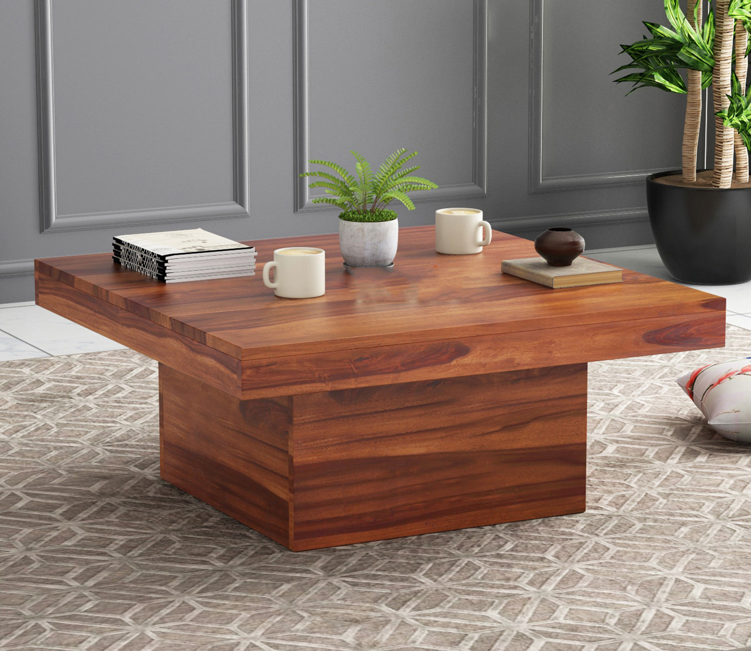 Athena Sheesham Wood Coffee Table