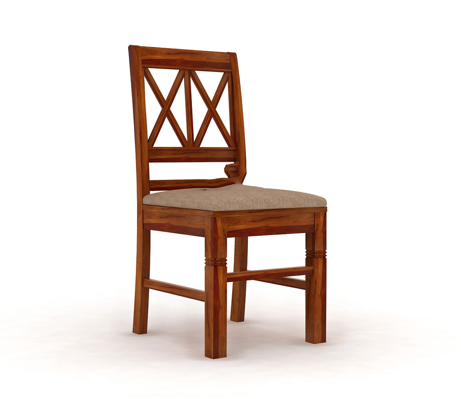 Bella Dining Chair With Fabric  - Set of 2