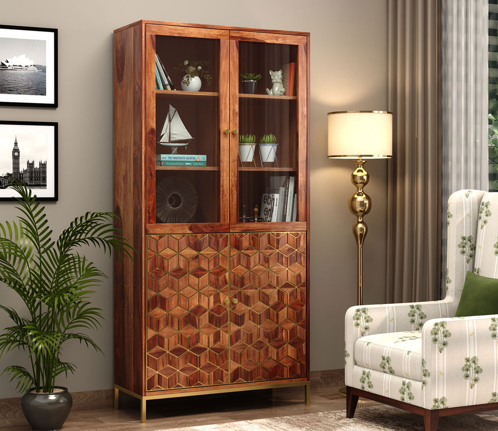 Miller Sheesham Wood Bookshelf