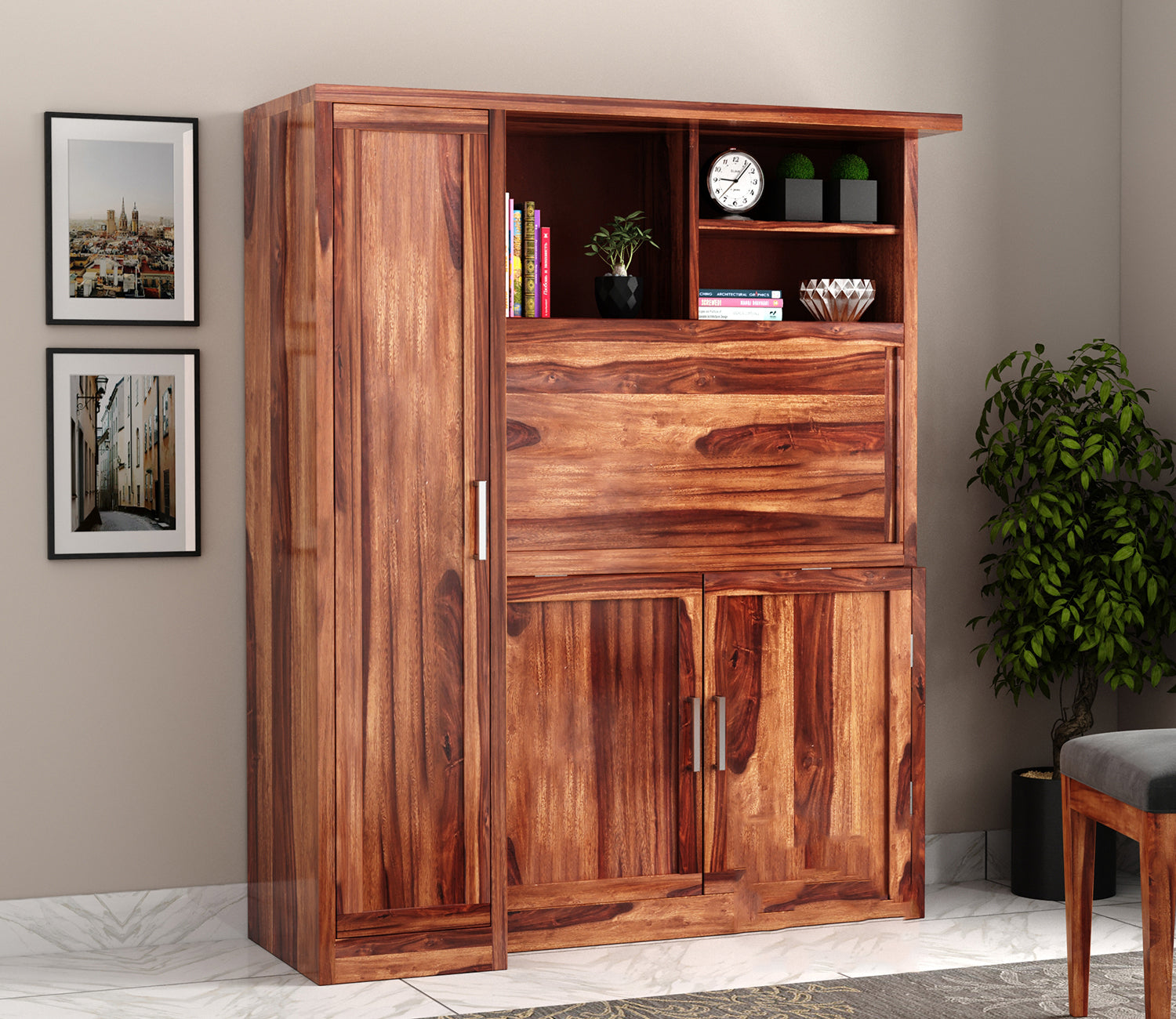 Elizabeth Study Table Cum Bookshelf