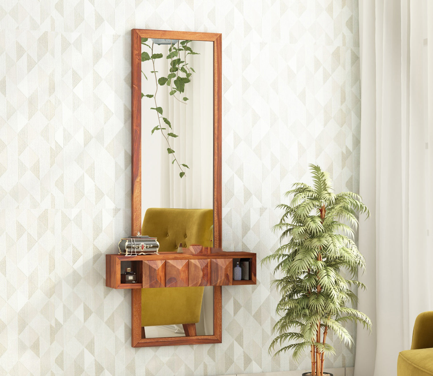 Winston Wall Mounted Dressing Table
