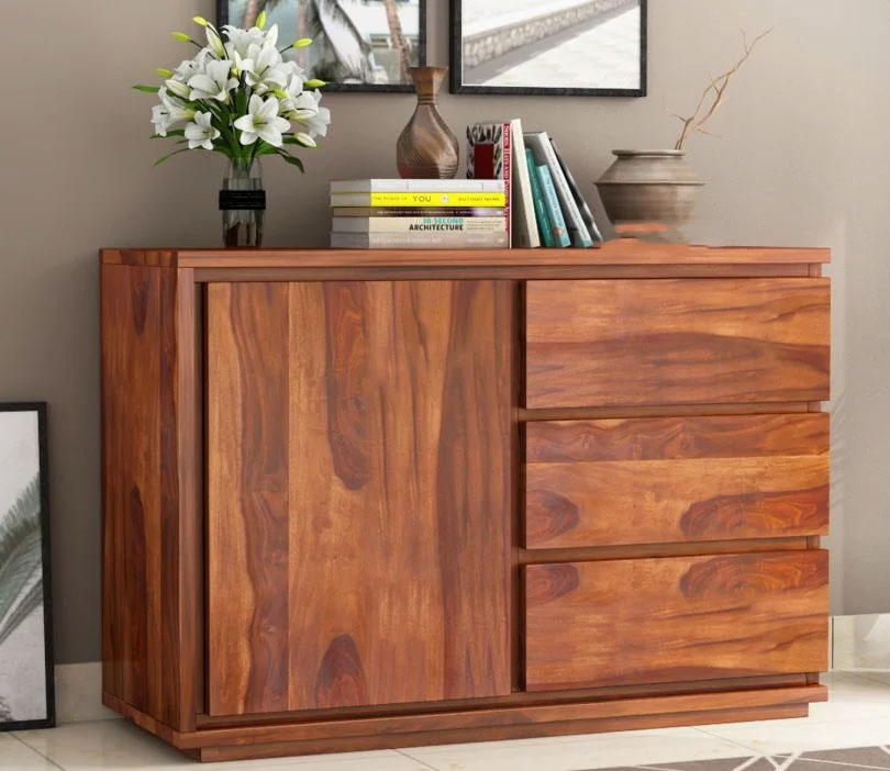 Kylian 3-Drawer Wooden Chest Of Drawers