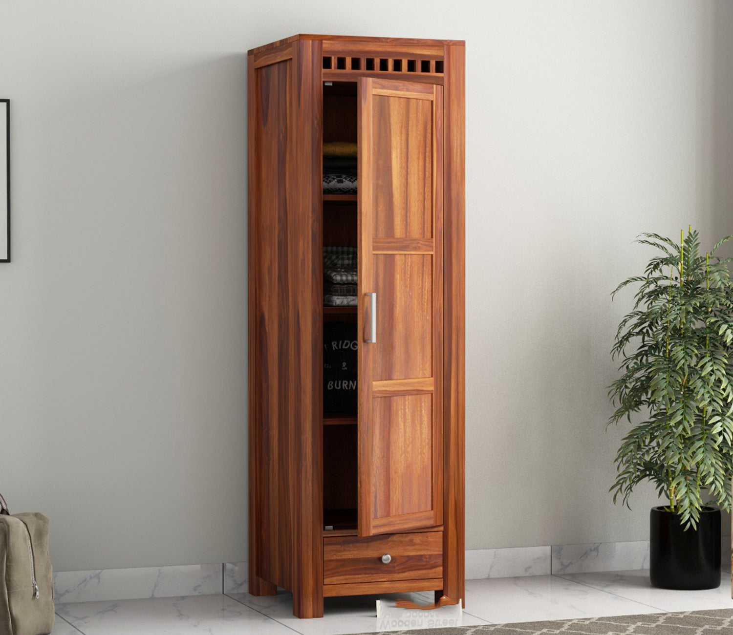 Dante 1 Door Multi-Utility Wardrobe