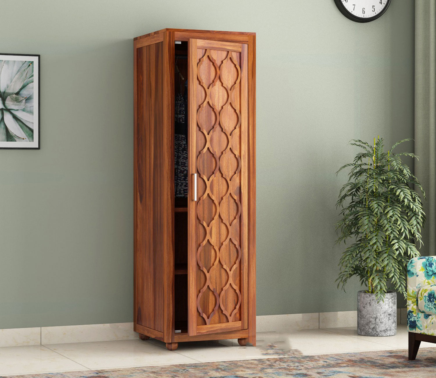 Francisco 1 Door Multi-Utility Wardrobe