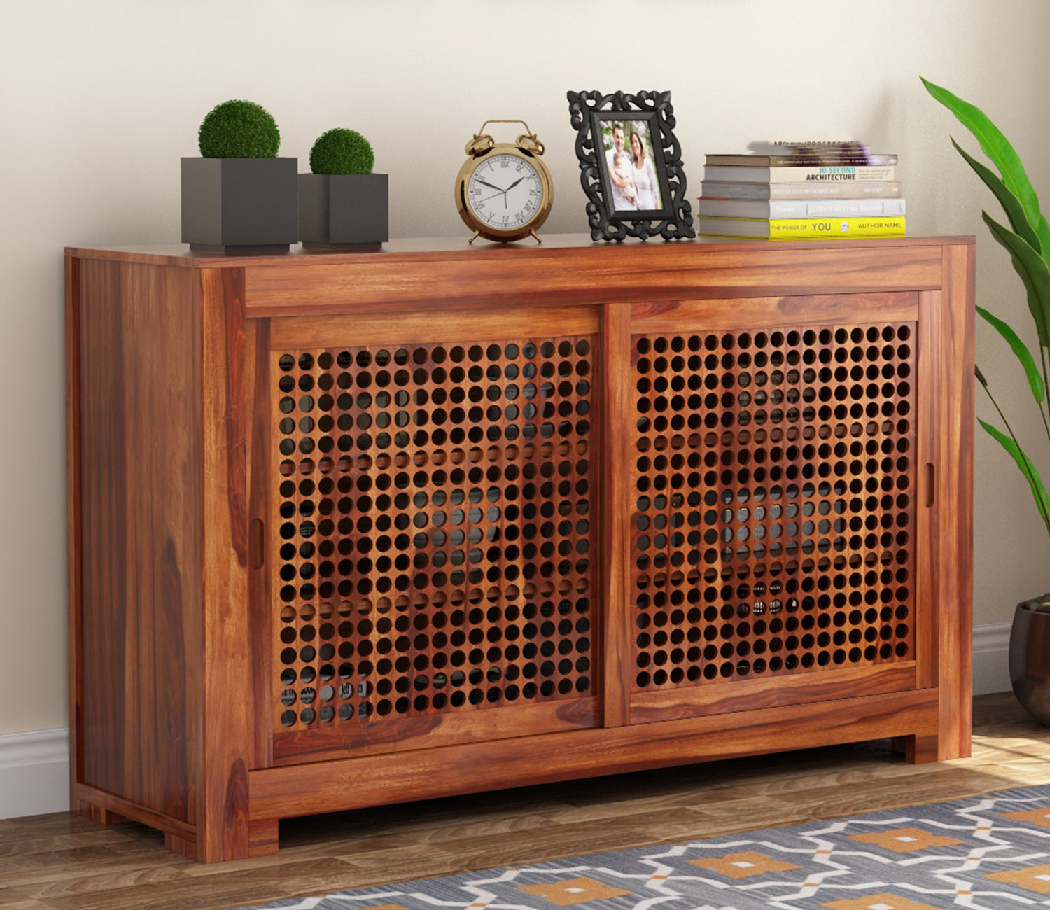 Tatum Sheesham wood Sideboard and Cabinet