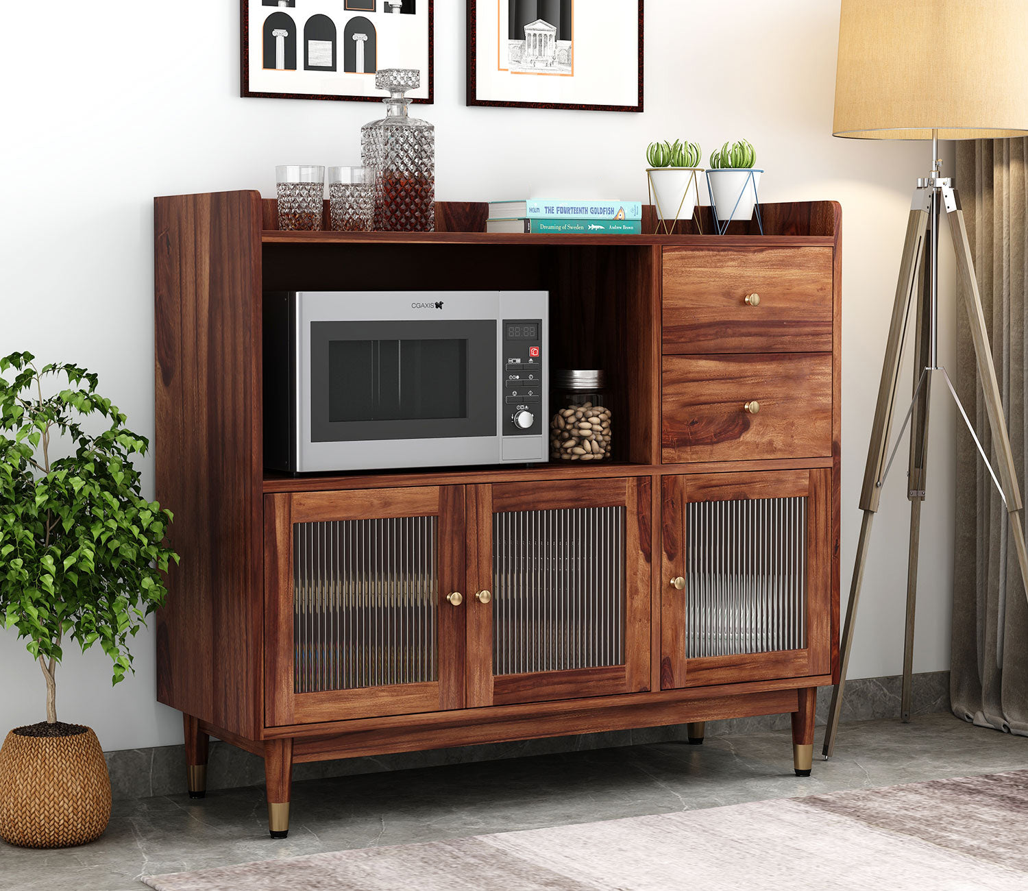 Grant Sheesham wood Sideboard and Cabinet