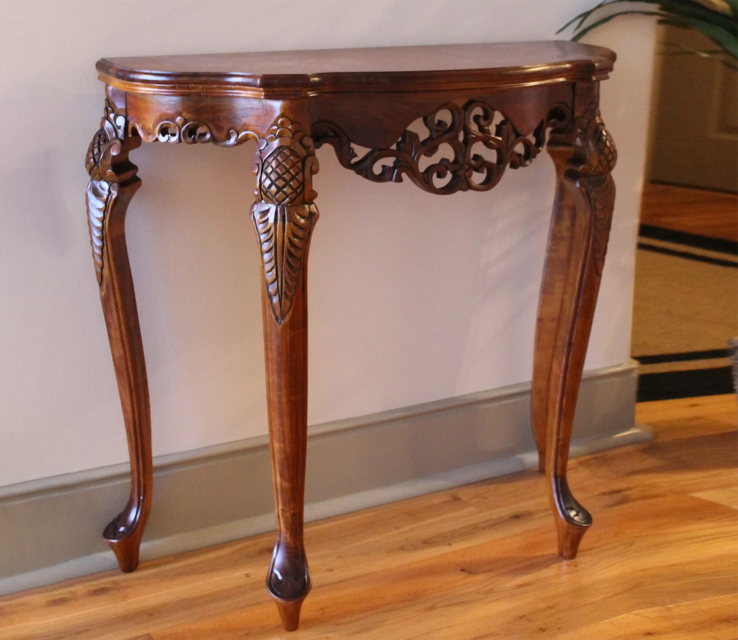 Edward Rosewood Wooden Console Table