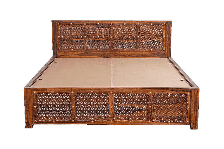 Josiah Brass Panache Bed with Storage