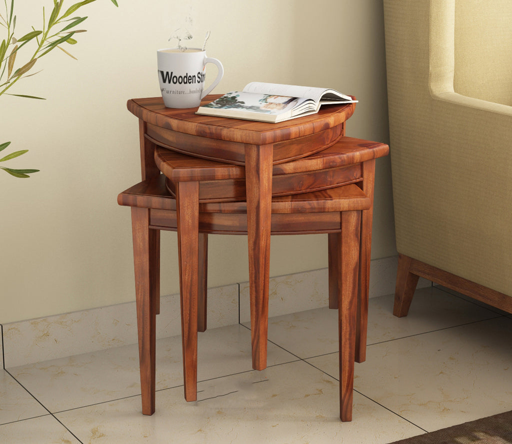 Bennett Sheesham Wood Nest of Tables