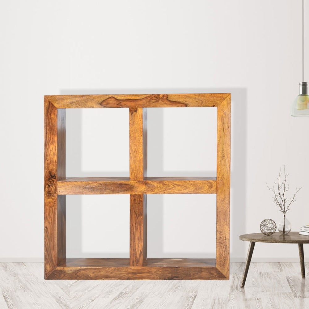 Azaria Sheesham Wooden Bookshelf