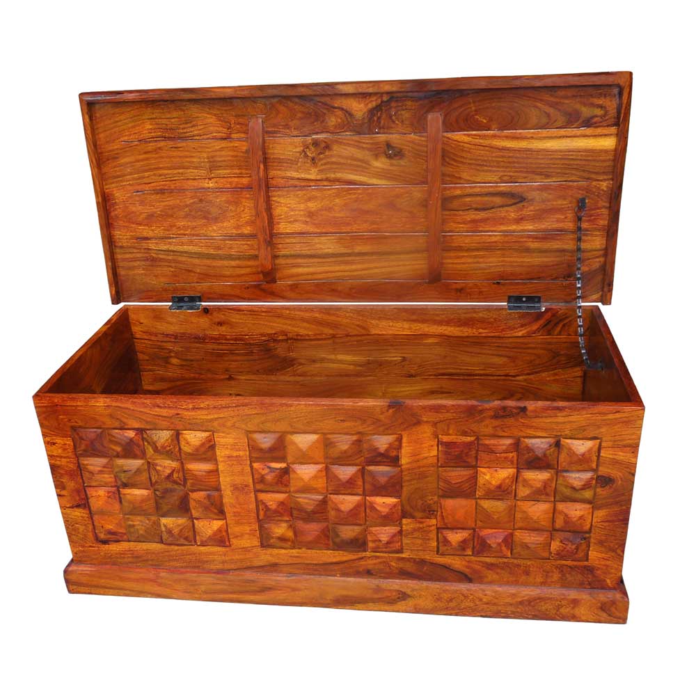Gracie Wood Diamond Design Box Gall