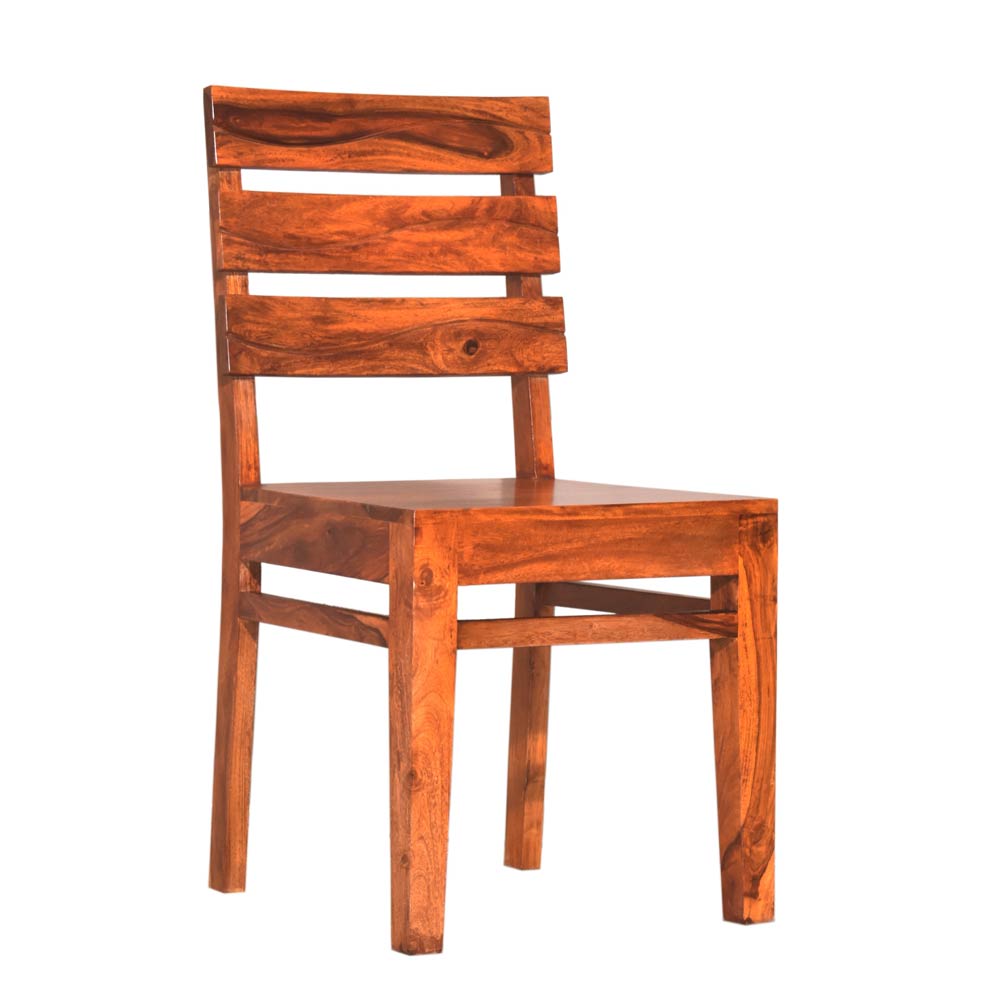 Daphne Wood Wave Design Dining Chair