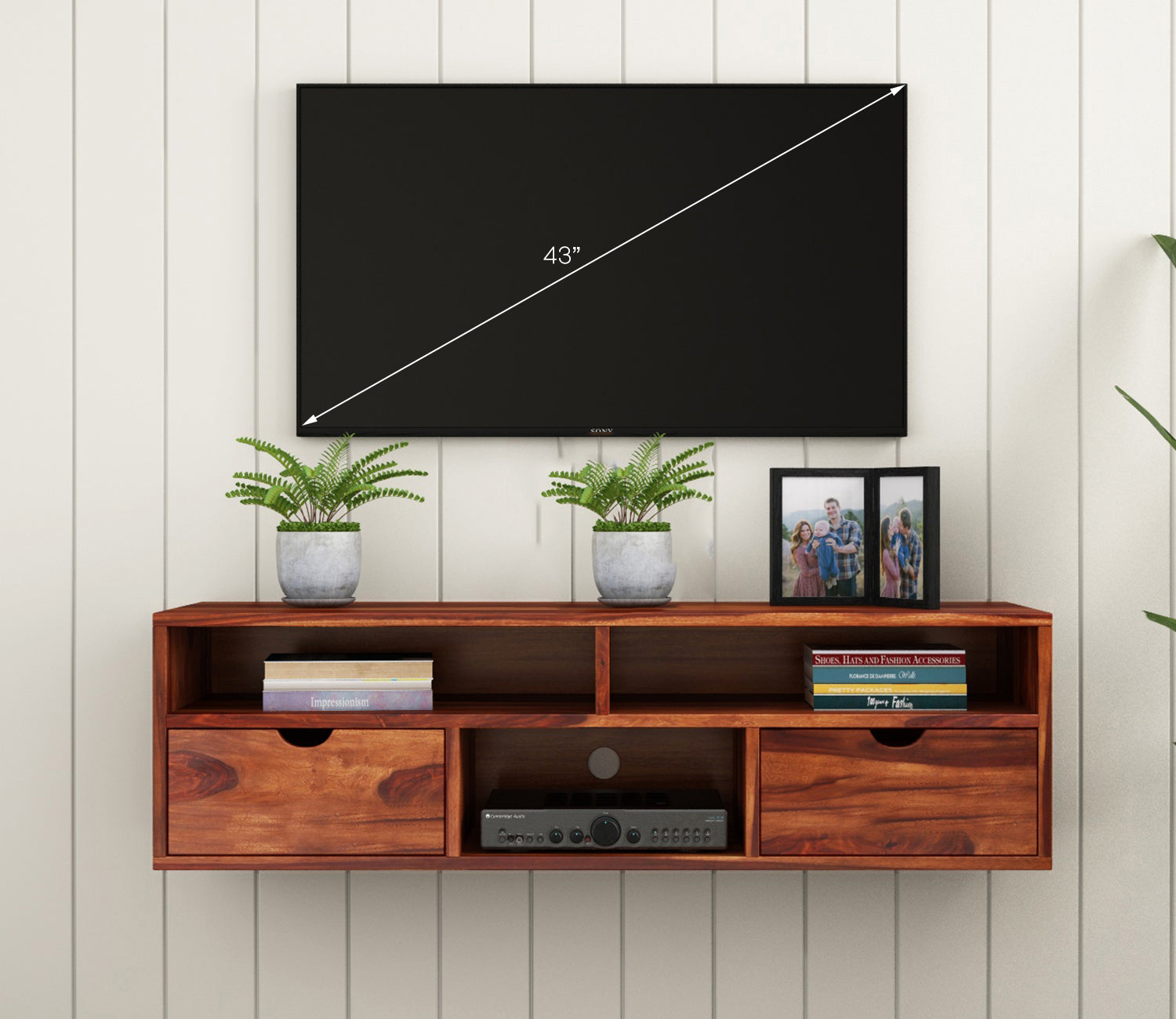 Kieran Wall-Mounted Tv Unit