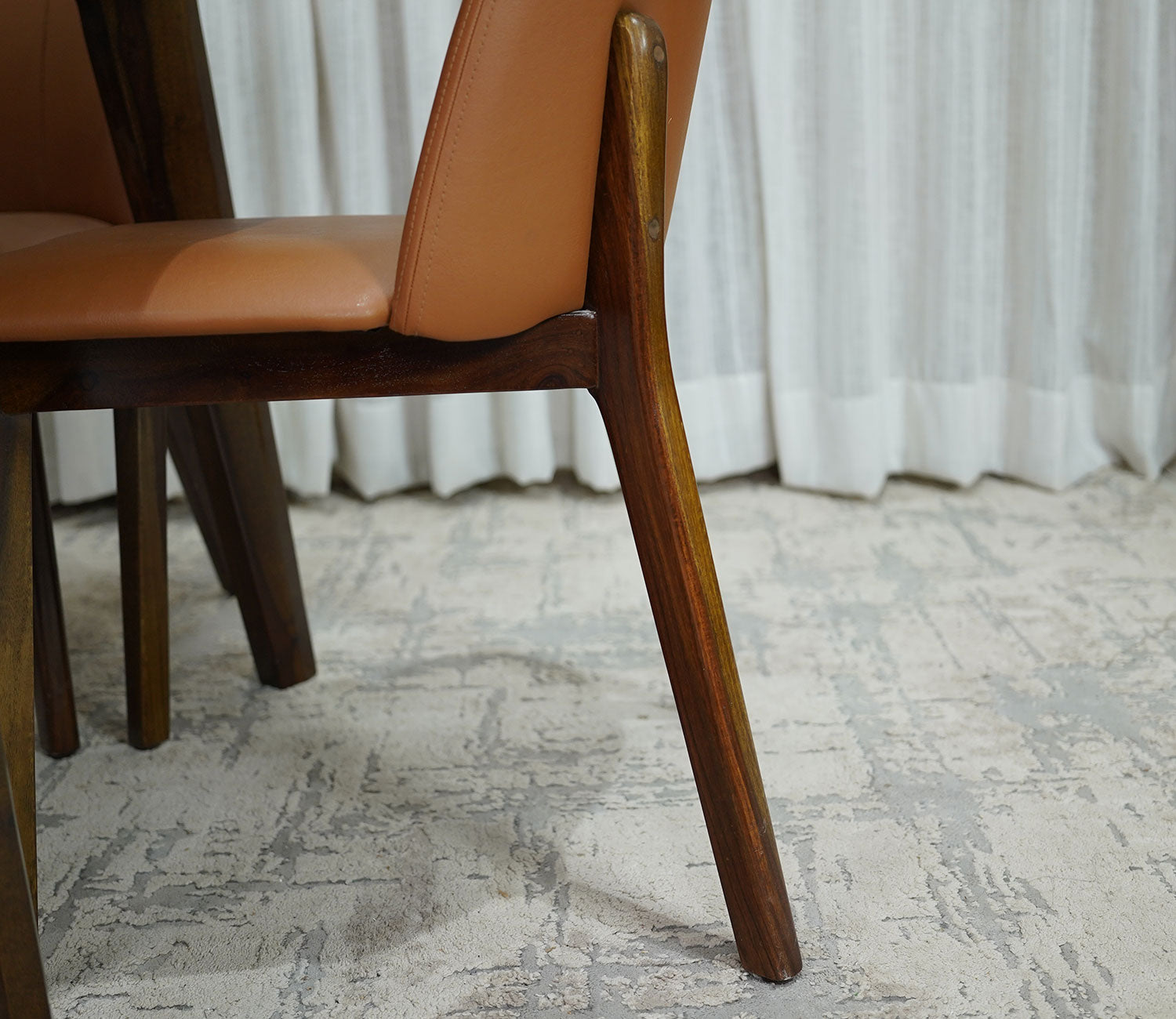 Ishan Fabric Dining Chair Set of 2