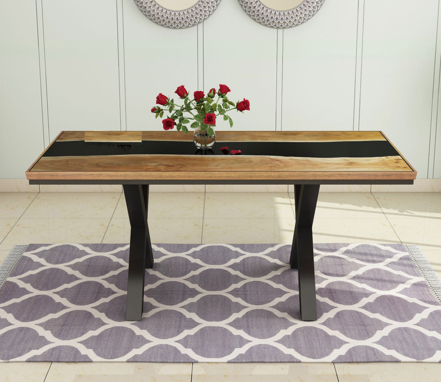 Peppermint 6 Seater Dining Table