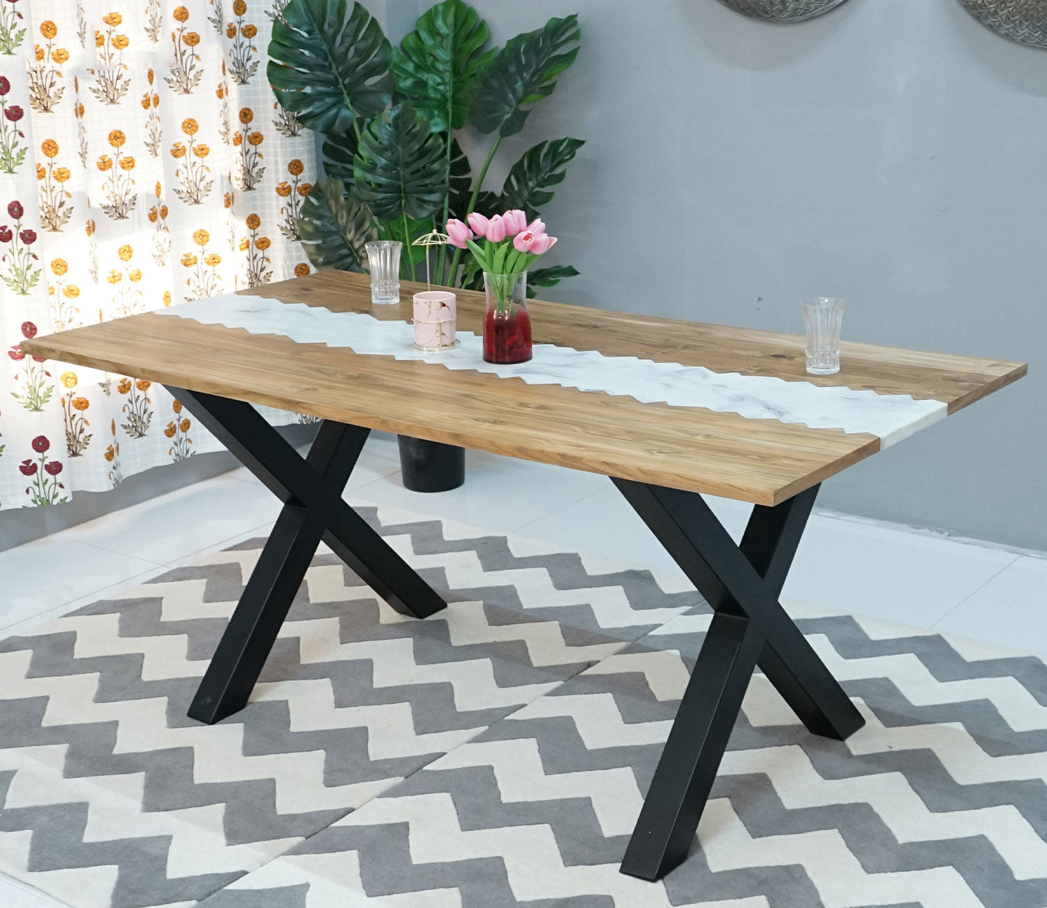 Firefly 6 Seater Dining Table Set