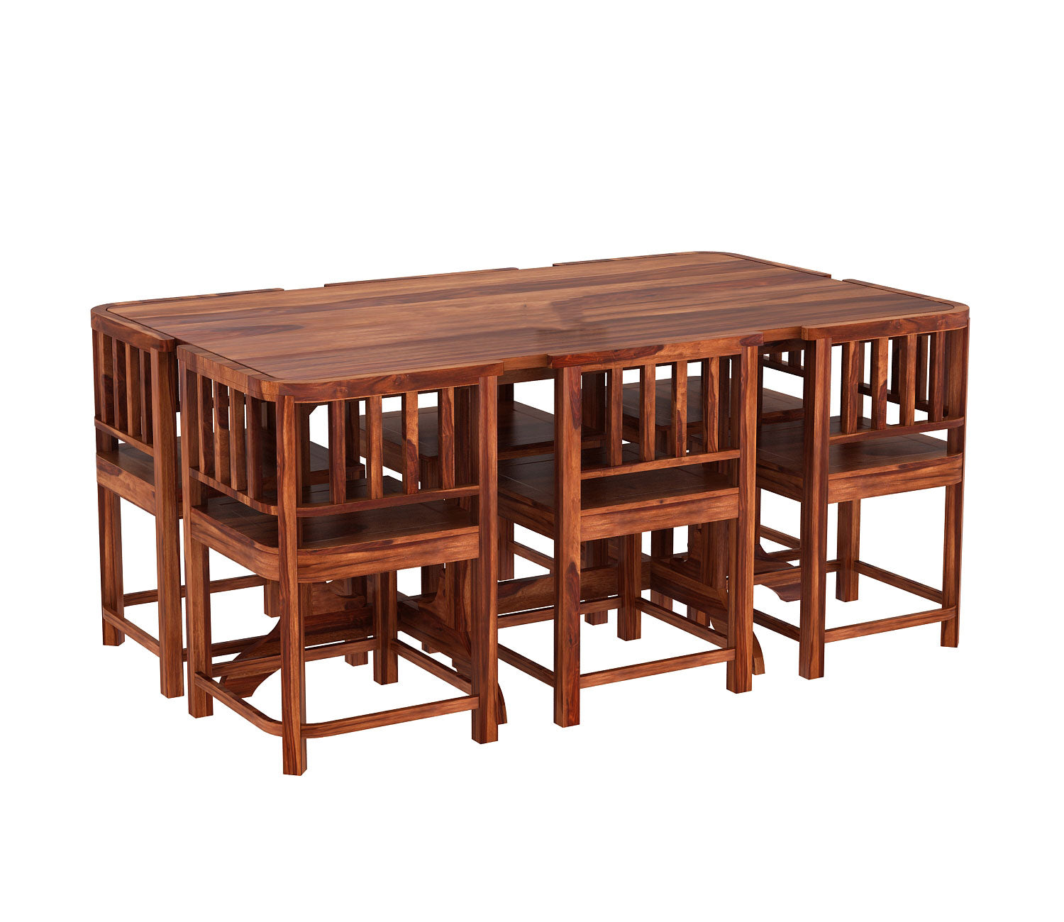 Dove 6 Seater Sheesham Wood Dining Set