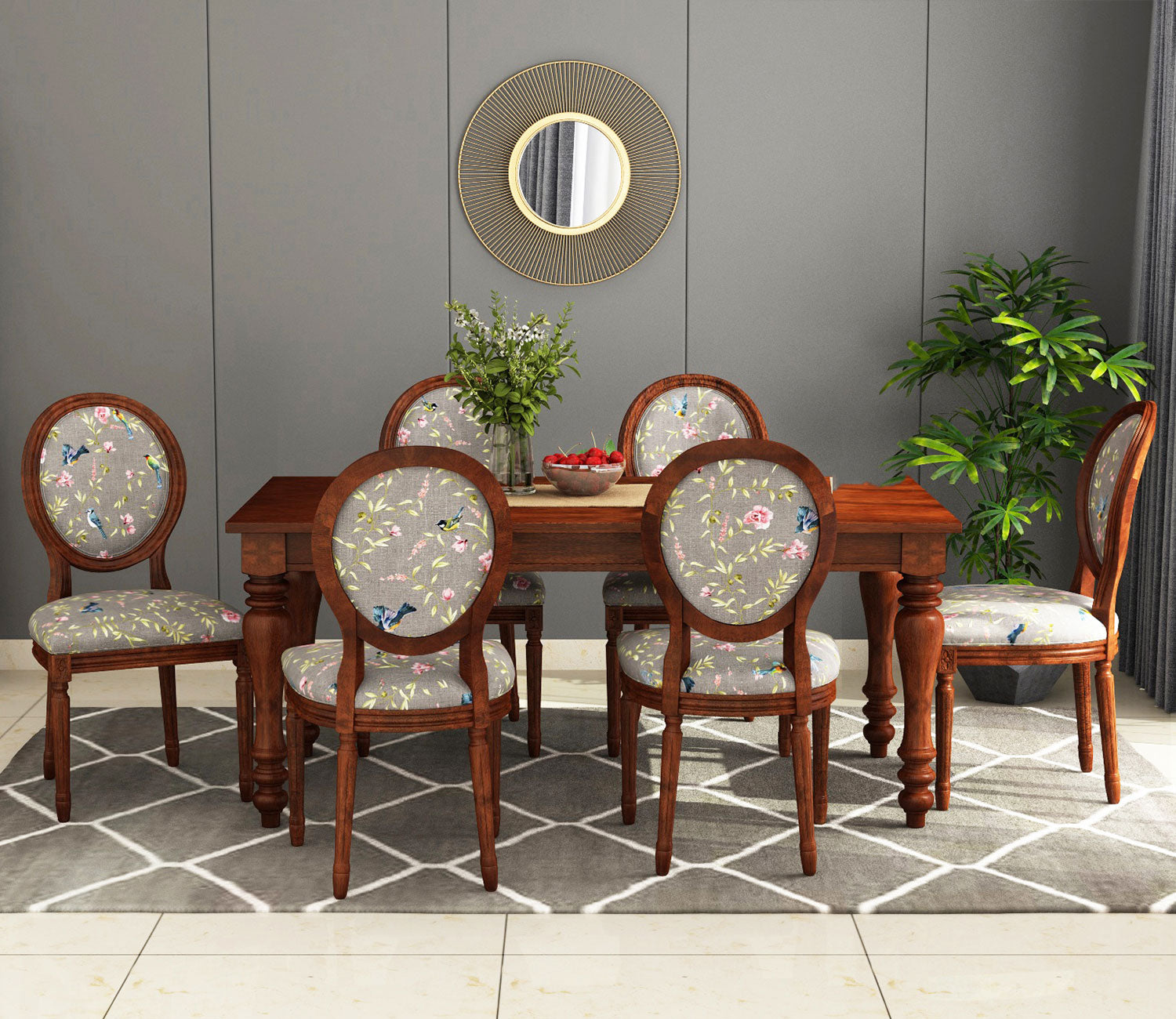 Birdie 6 Seater Dining Set