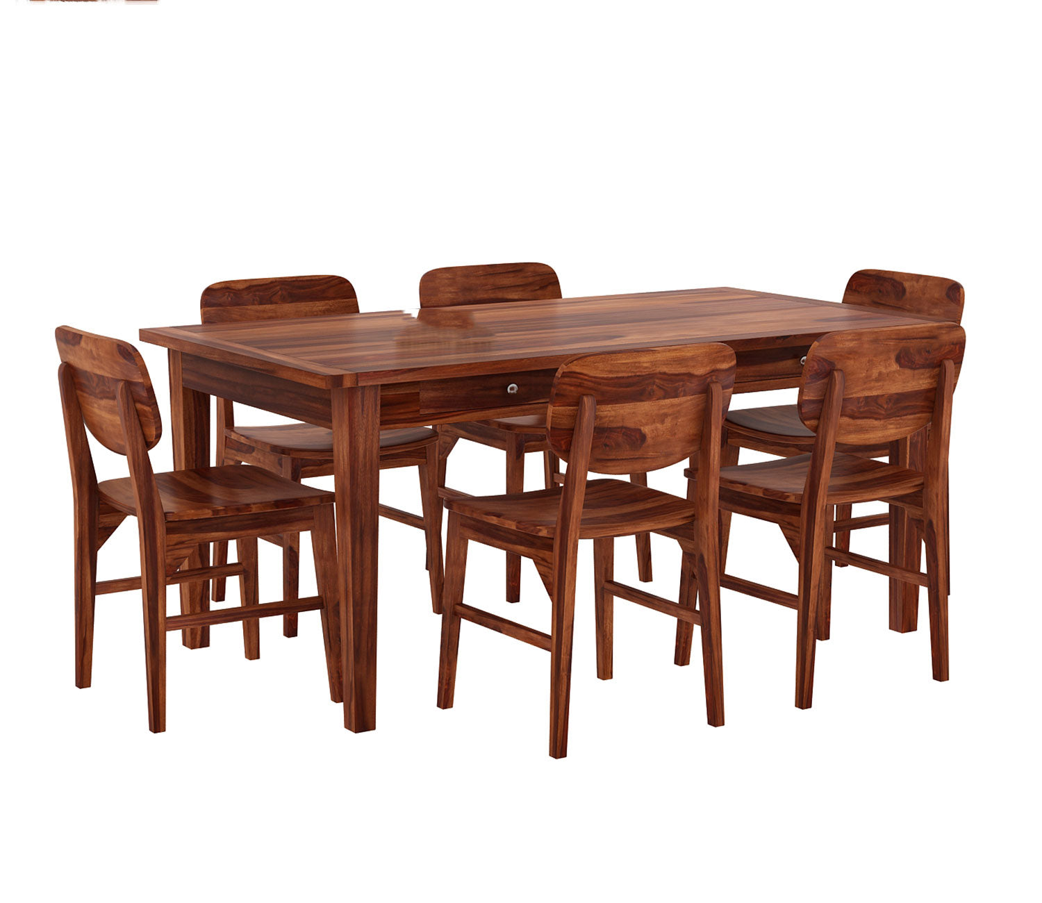Mcbeth Barrel 6 Seater Dining Set