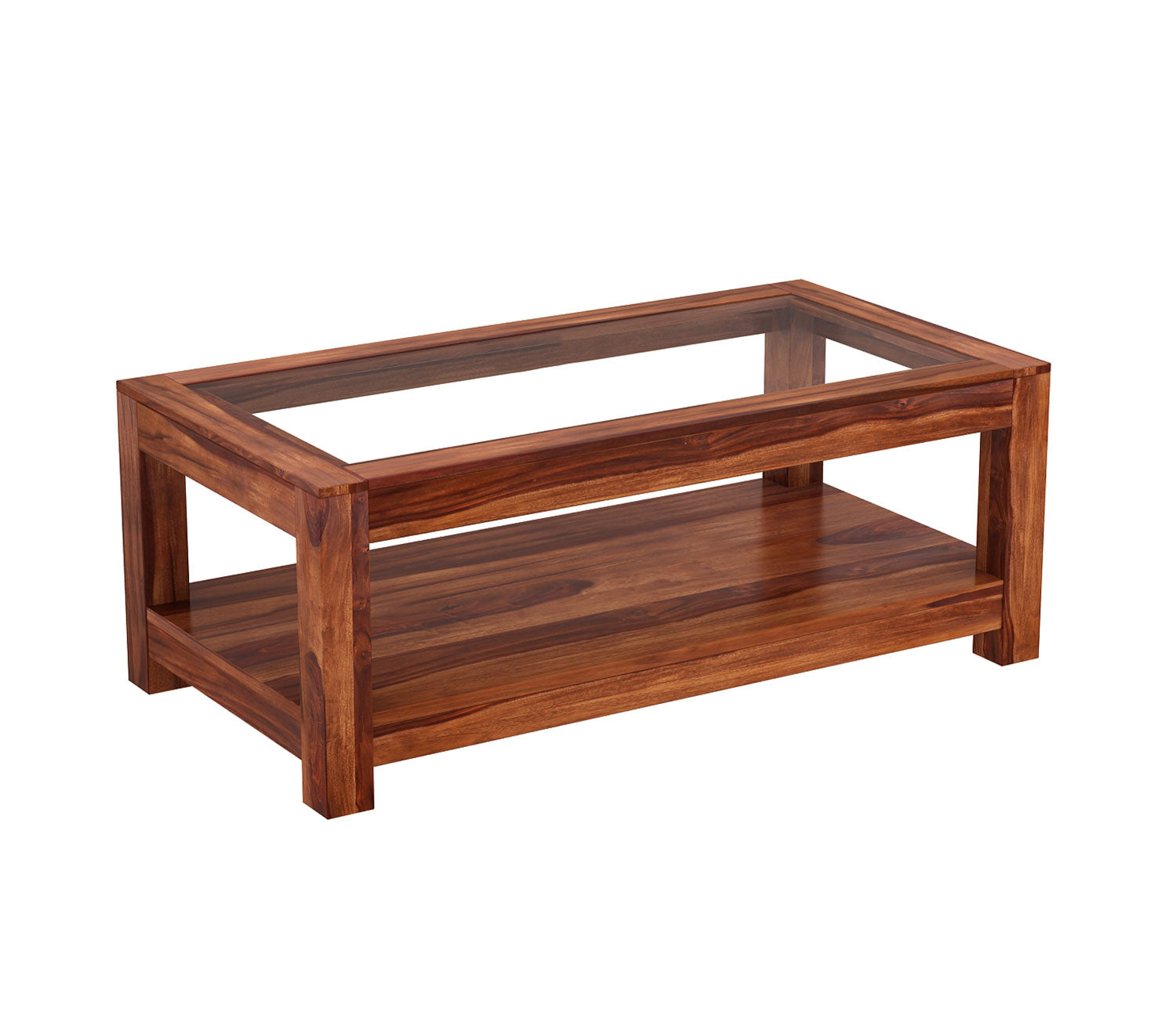 Clara Glass Top Coffee Table