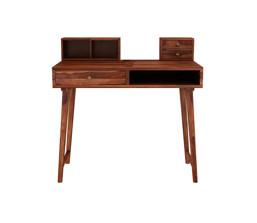 Eliana Study Table with Table-Top Storage
