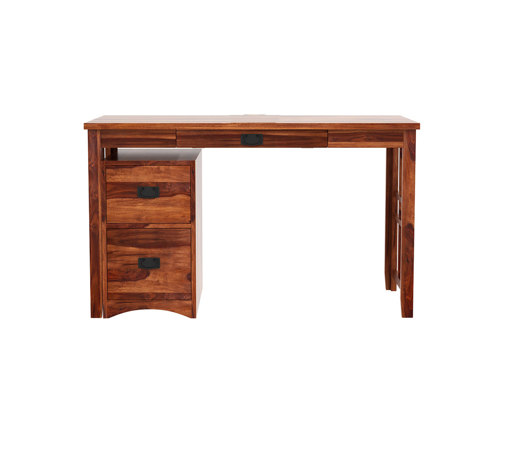 Ellie Computer Table With Keyboard Tray and Drawer Storage
