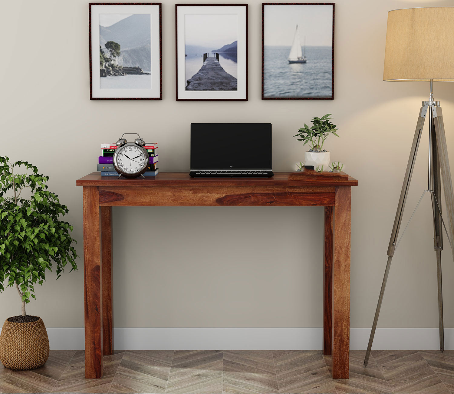 Emilia Sheesham Wood Study Table