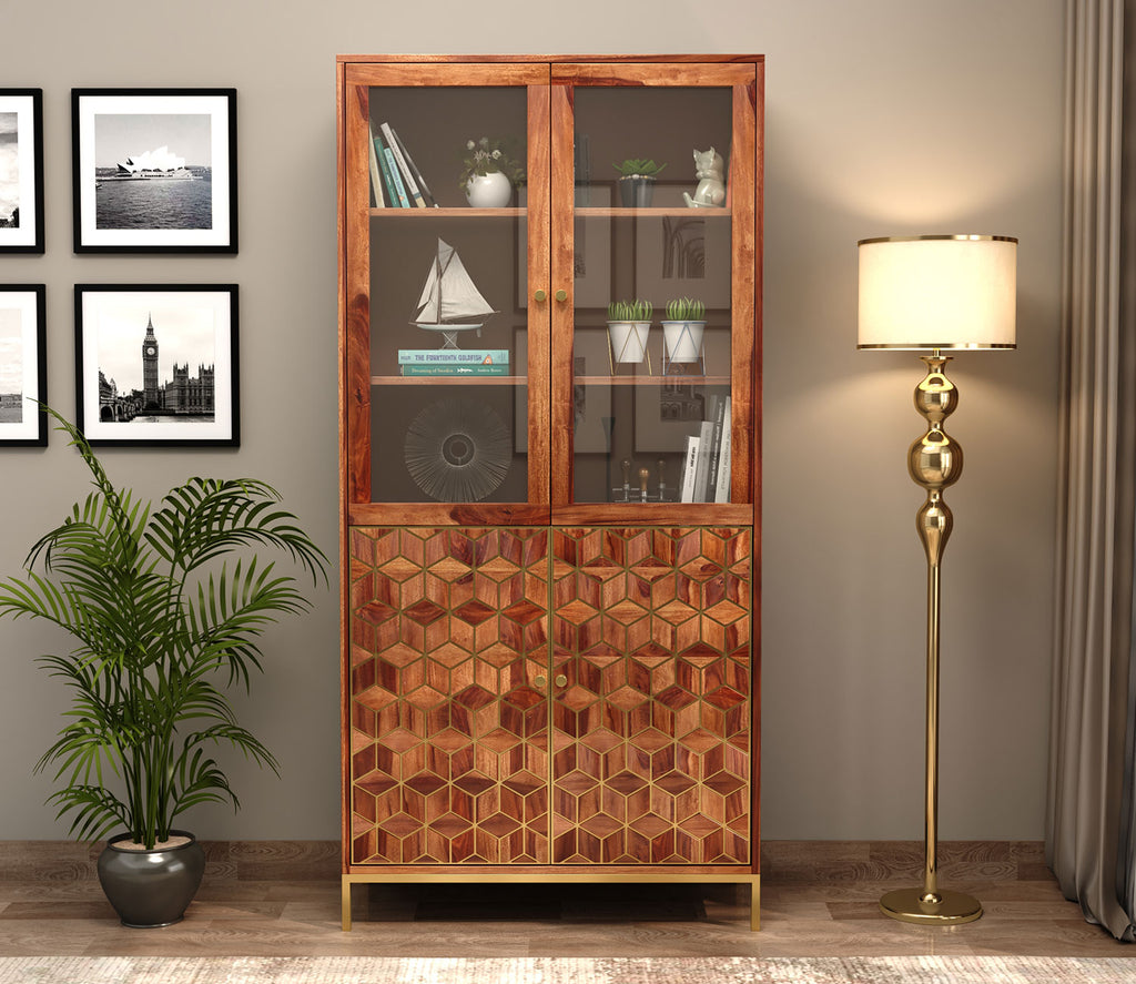 Miller Sheesham Wood Bookshelf