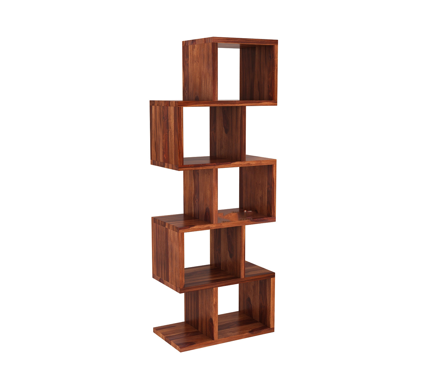 Cagney Sheesham Wood Ladder Book Shelf