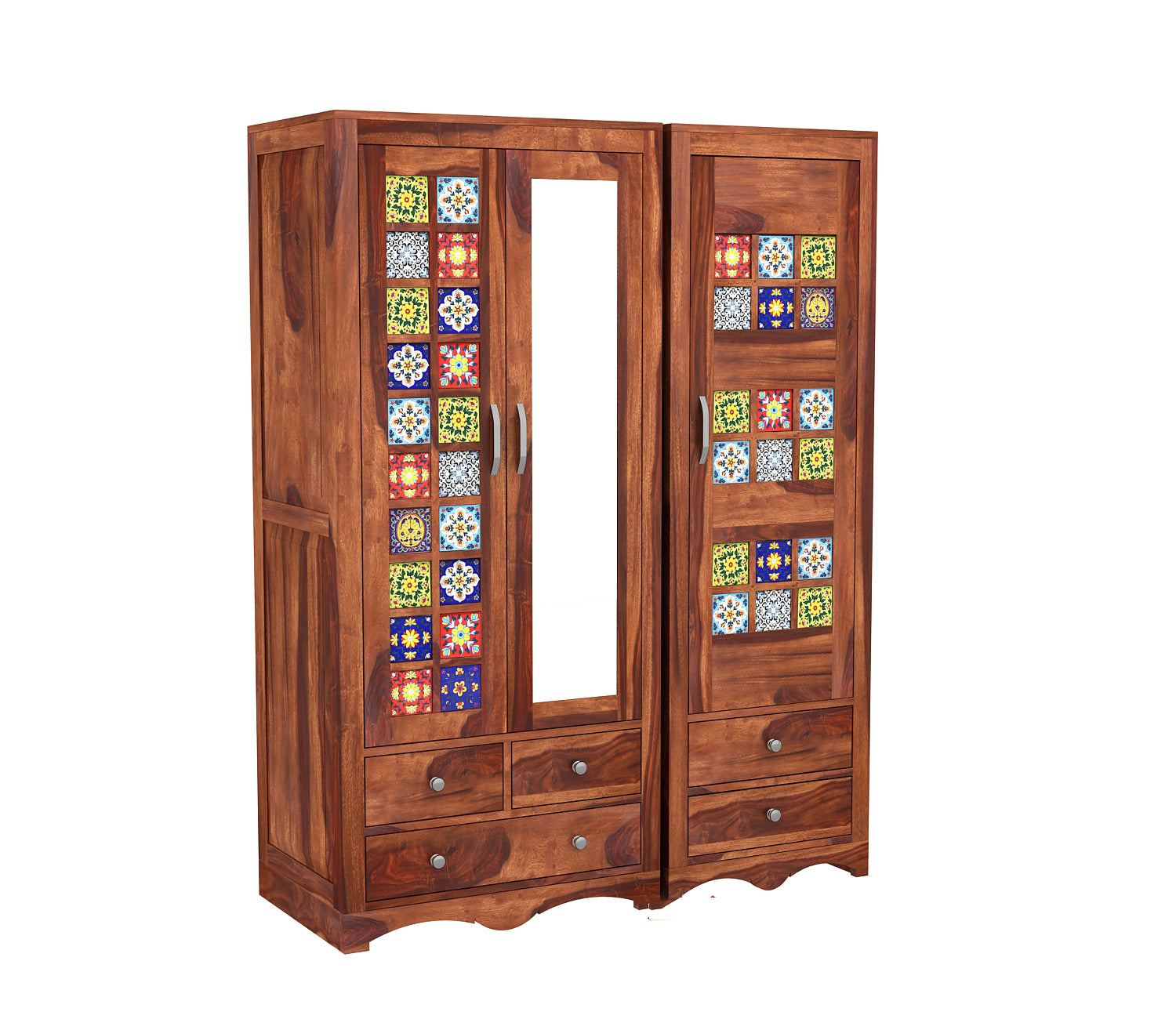 Clayton 3 Door Multi Utility Wardrobe