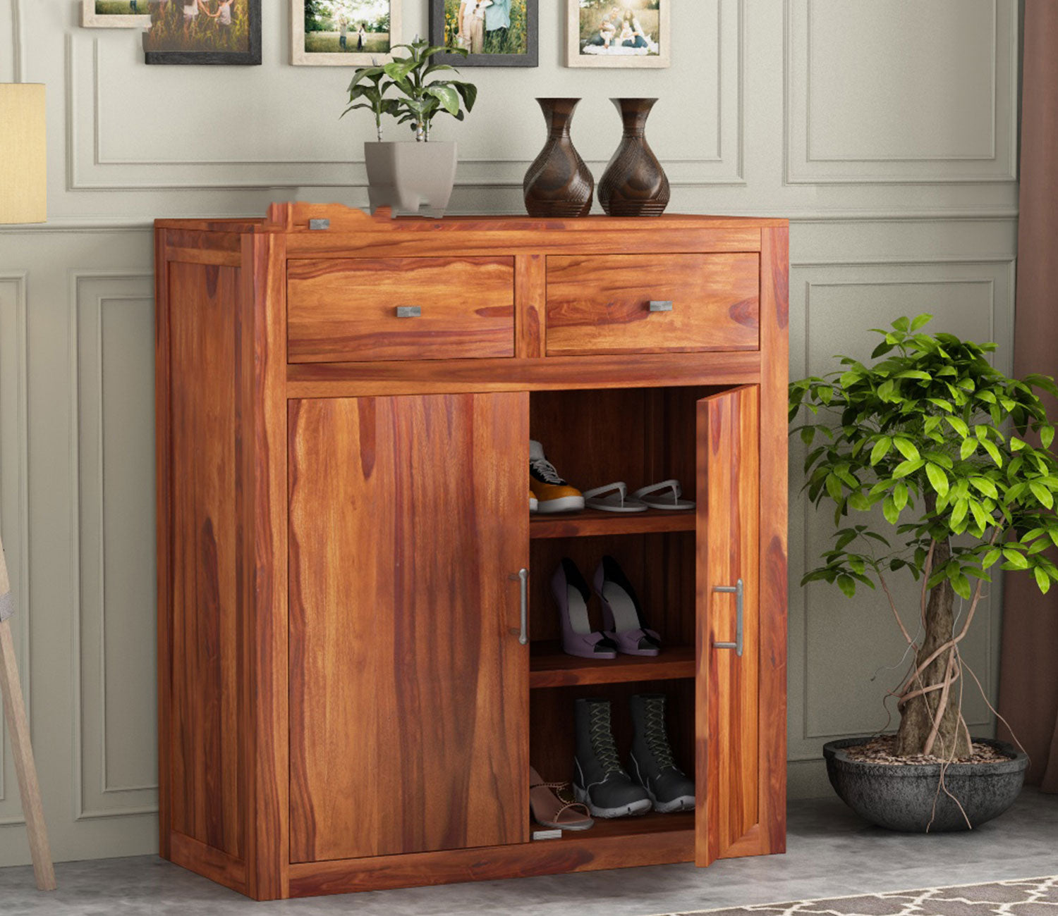 Martin Shoe Storage Rack With Drawer