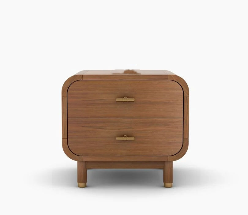 Pedro Premium Solid Wood Bedside Table