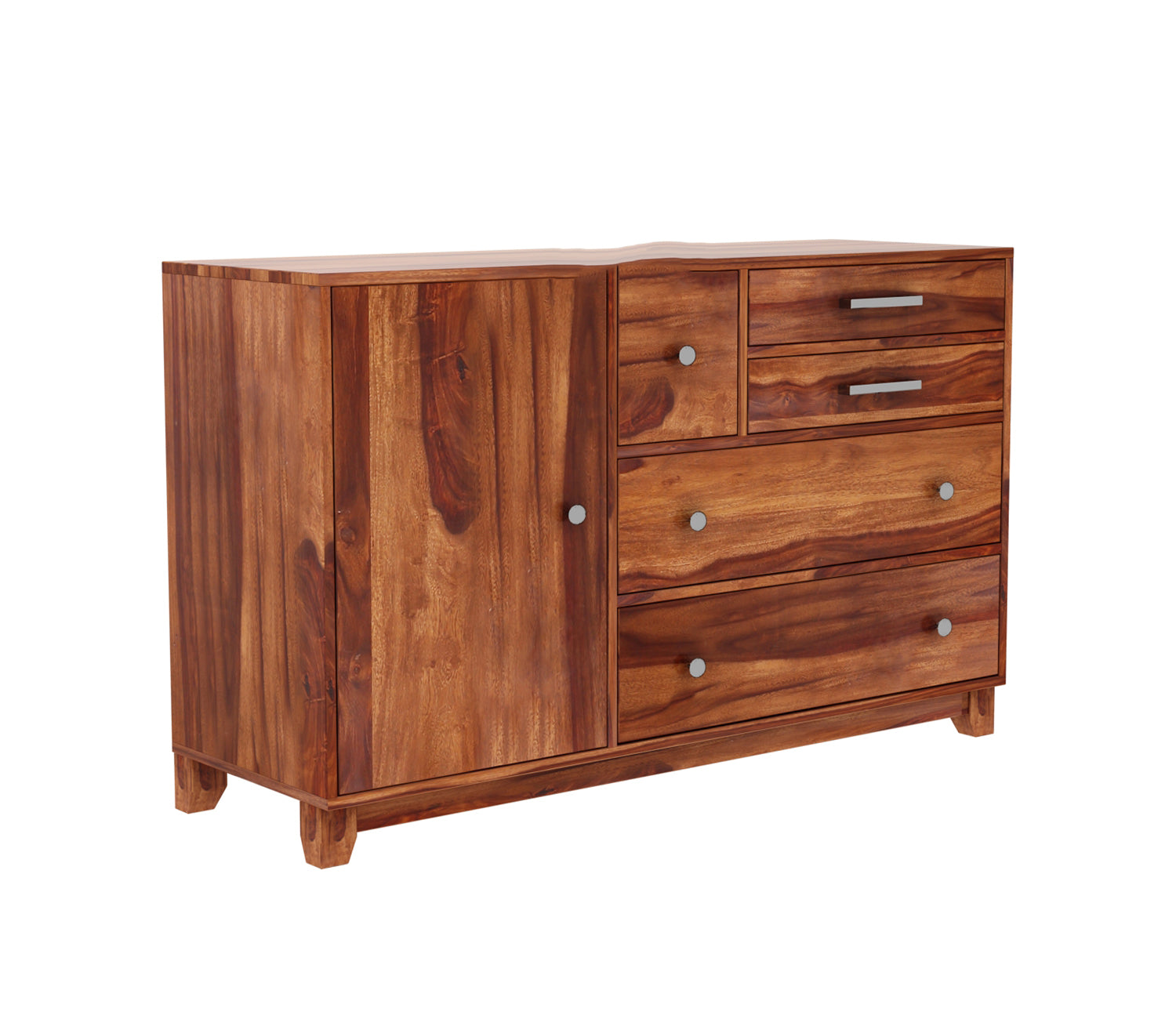 Ezequiel 4-Drawer Wooden Chest Of Drawers